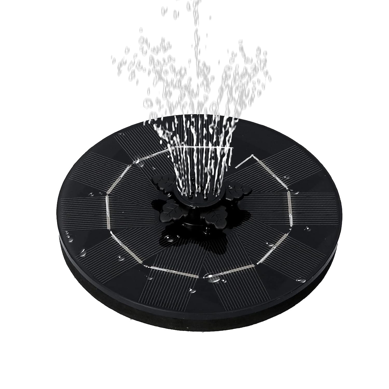 Fast Fountain by Pocket Hose - Solar-Powered - Instantly Adds a Water Feature Virtually Anywhere - 5 Spray Modes - No Installation or Batteries Required - Great for Bird Baths, Pools, Pond & More (1 Pc) Fast Fountain by Pocket Hose - Solar-Powered - Instantly Adds a Water Feature Virtually Anywhere - 5 Spray Modes - No Installation or Batteries Required - Great for Bird Baths, Pools, Pond & More (1 Pc)